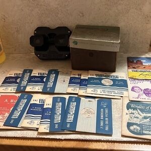 Vintage View Master Stereoscope 14 Reels 1947-55